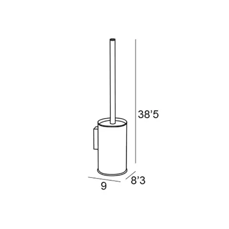 COTAS ESCOBILLERO DE PARED BASSIC 1500