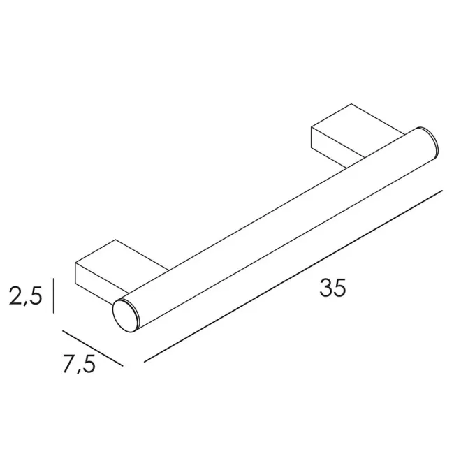 COTAS BARRA DE SUJECCIÓN 35 CM TOMO 2700