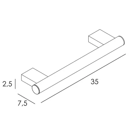 COTAS BARRA DE SUJECCIÓN 35 CM TOMO 2700