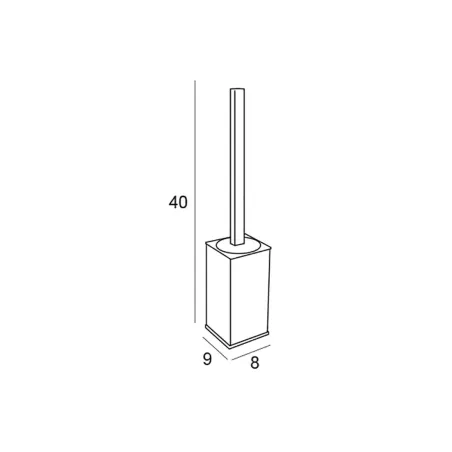 COTAS ESCOBILLERO DE PARED YASS 1600