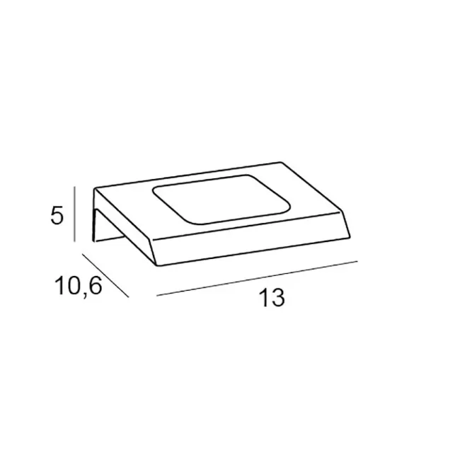 COTAS JABONERA DE PARED MARINA 2800