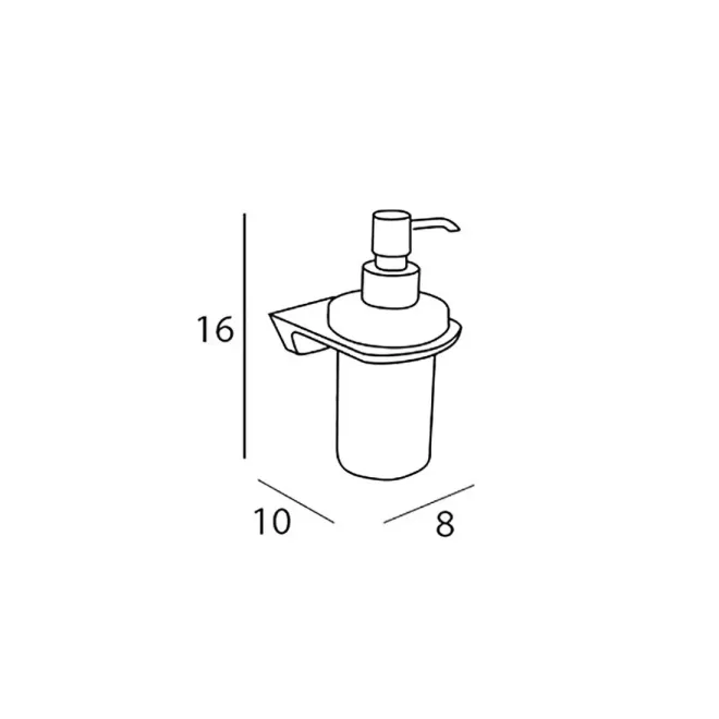 COTAS DISPENSADOR DE PARED NICOLE 2200
