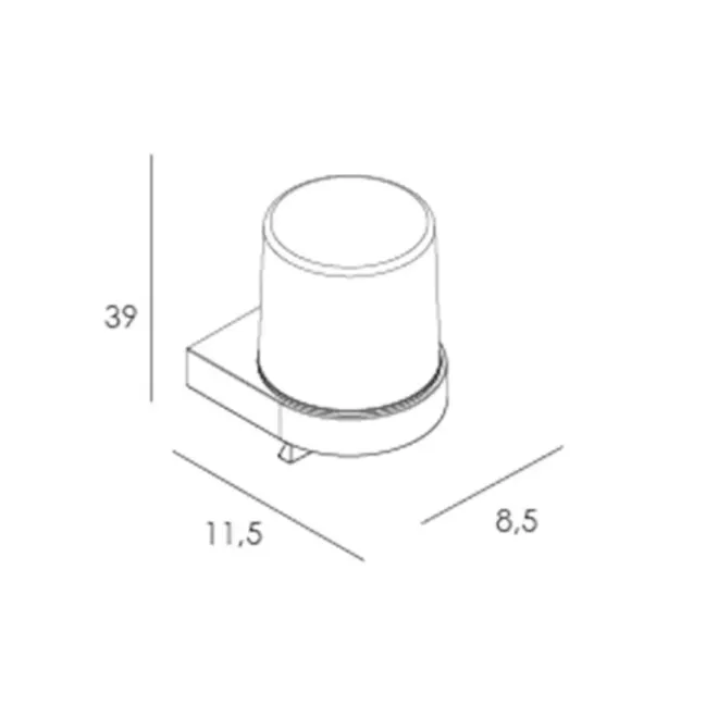 COTAS DISPENSADOR A PARED 150 ML