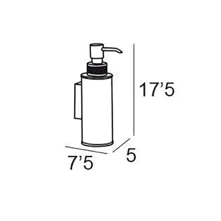 COTAS DISPENSADOR DE PARED CARMEN 6600