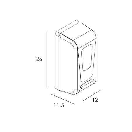 COTAS DISPENSADOR AUTOMATICO A PARED 1000 ML