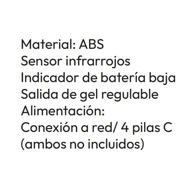 FICHA DISPENSADOR AUTOMATICO A PARED 1000 ML