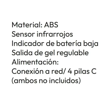 FICHA DISPENSADOR AUTOMATICO A PARED 1000 ML