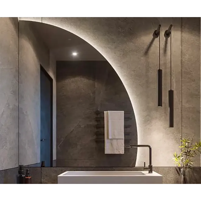 ESPEJO BAÑO CON LUZ A MEDIDA CUADRANTE BATHDECOR