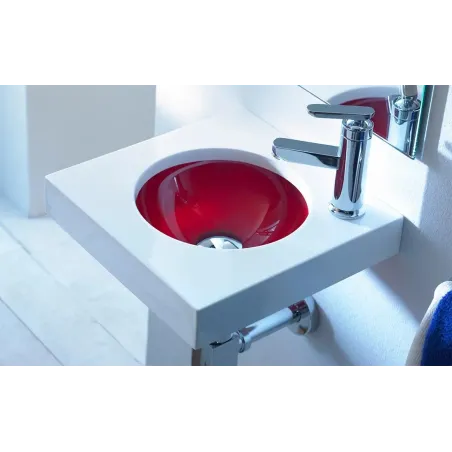 LAVABO SUSPENDIDO UNE 01 CUADRADO BATHCO
