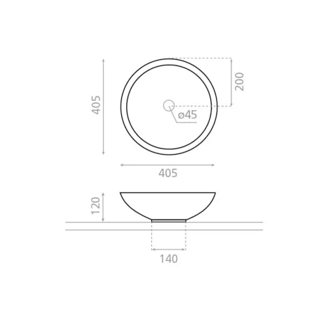 MEDIDAS LAVABO SOBREENCIMERA CATANIA BATHCO