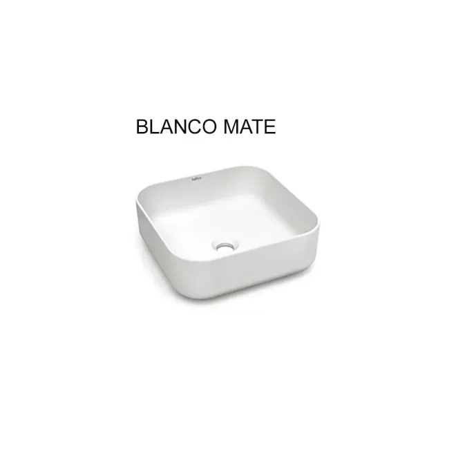 LAVABO SOBRE ENCIMERA DINAN 40 CUADRADO BATHCO