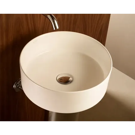 LAVABO SOBRE ENCIMERA DINAN 38 BLANCO BATHCO