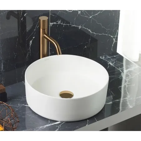 LAVABO SOBRE ENCIMERA DINAN 38 BLANCO MATE BATHCO