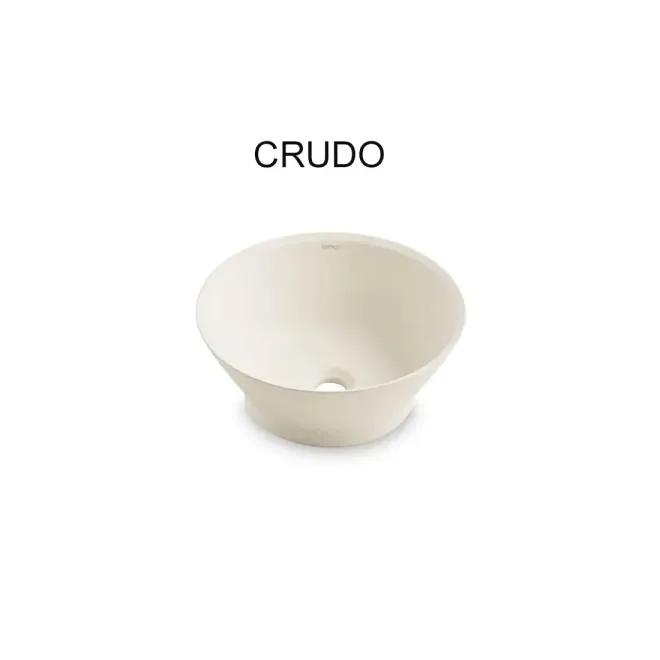 LAVABO SOBRE ENCIMERA ETNA CRU REDONDO BATHCO
