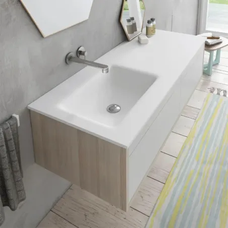 ENCIMERA SOLID SURFACE A MEDIDA ROMA SIN FALDON BAALNEO