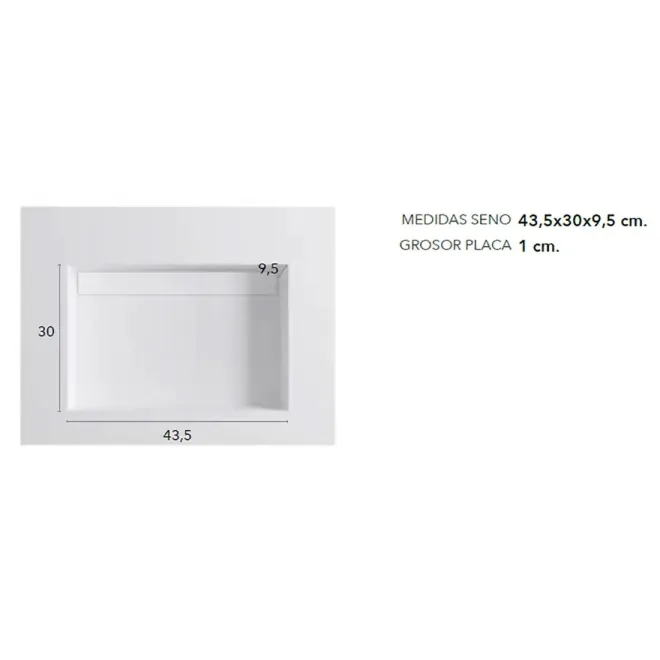 MEDIDAS SENO ENCIMERA SOLID SURFACE A MEDIDA GRECO CON FALDON BAALNEO