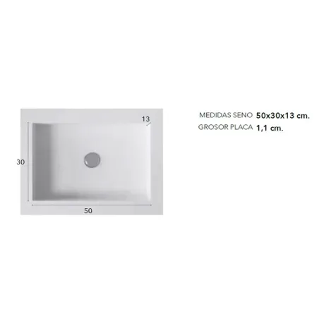 COTAS SENOS ENCIMERA DOBLE SENO SOLID SURFACE A MEDIDA GUYANA CON FALDON BAALNEO