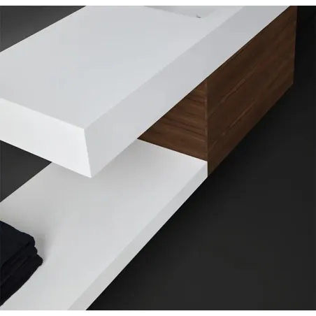 ENCIMERA SOLID SURFACE A MEDIDA GEA CF CON FALDON RESIGRES