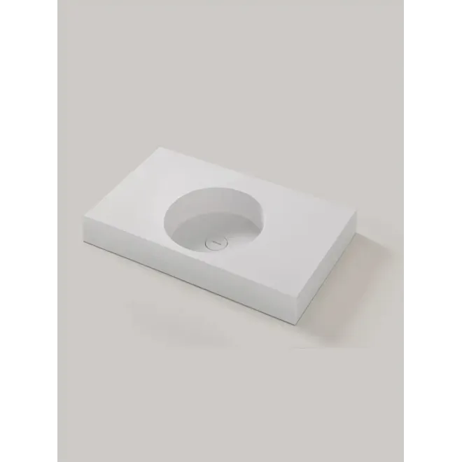ENCIMERA DOBLE SENO SOLID SURFACE A MEDIDA URBAN CF CON FALDON RESIGRES