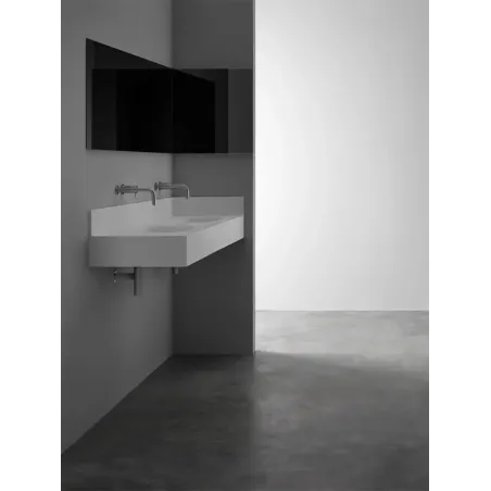 ENCIMERA DOBLE SENO SOLID SURFACE A MEDIDA VENTO CF CON FALDON RESIGRES