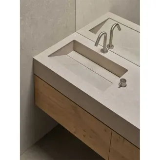 ENCIMERA DOBLE SENO GRES PORCELANICO A MEDIDA COSMO CF CON FALDON RESIGRES