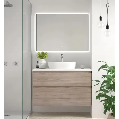 CONJUNTO MUEBLE BAÑO 80 SUSPENDIDO CARMEN AVILA DOS