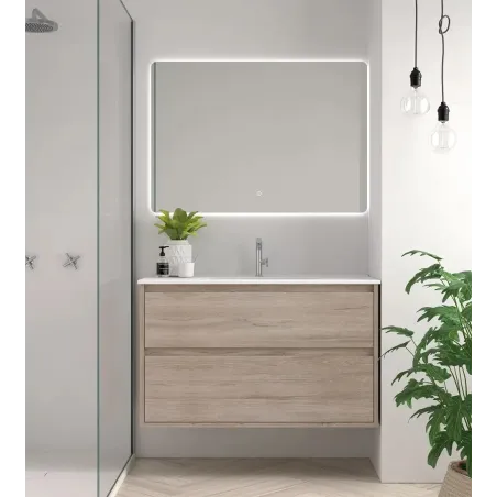 MUEBLE DE BAÑO SUSPENDIDO CARMEN 100 AVILA DOS