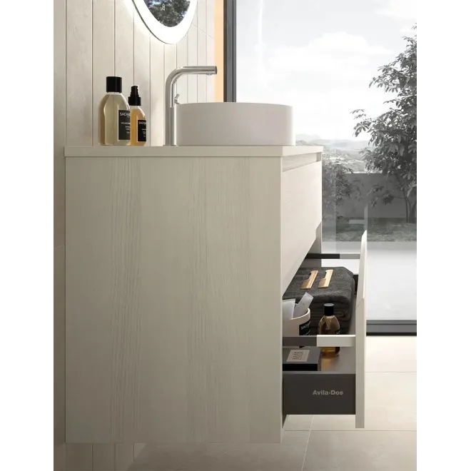 DETALLE MUEBLE BAÑO 60 CARMEN 3 CAJONES AVILA DOS