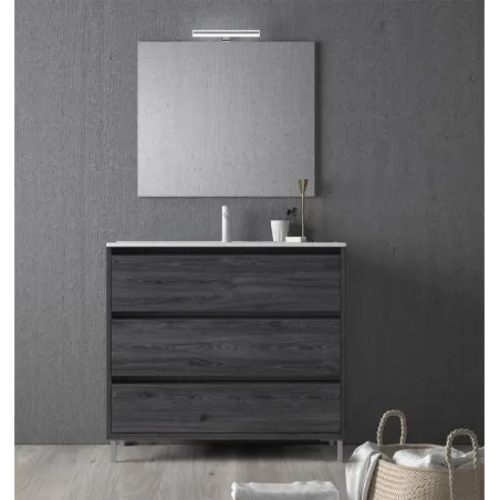 MUEBLE BAÑO 80 CARMEN 3 CAJONES AVILA DOS