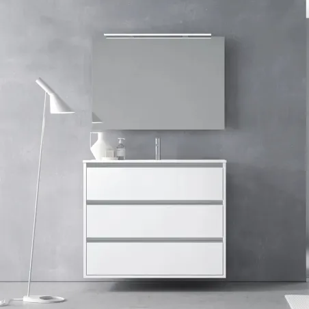 MUEBLE DE BAÑO CARMEN 120 CON PATAS AVILA DOS