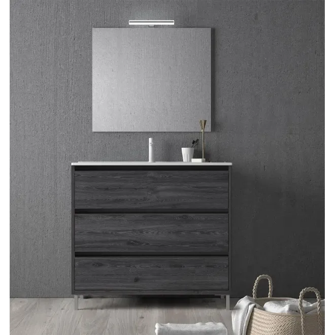 MUEBLE DE BAÑO CARMEN 120 CON PATAS AVILA DOS