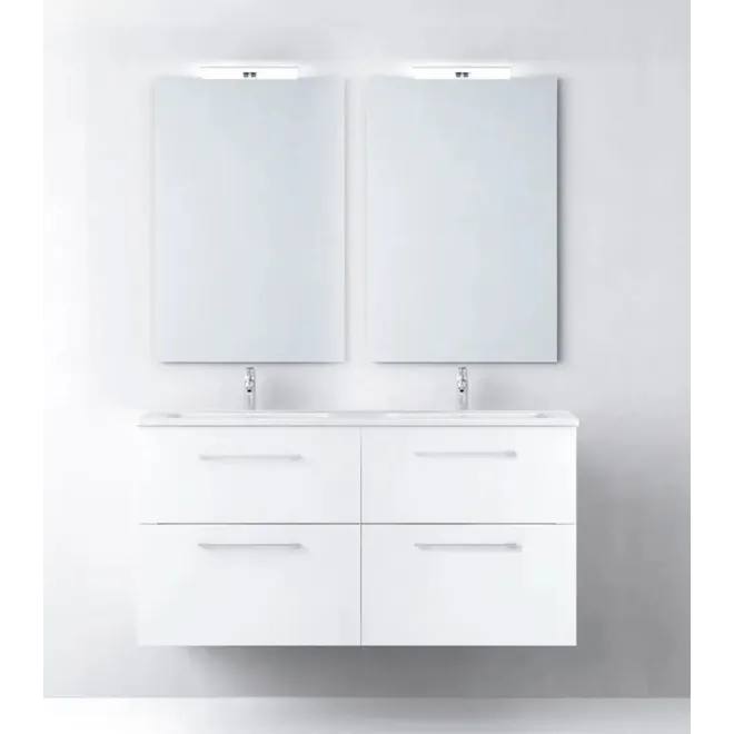 MUEBLE DE BAÑO SUSPENDIDO CARMEN 120 4 CAJONES AVILA DOS
