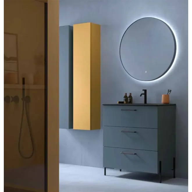 MUEBLE BAÑO FONDO REDUCIDO SUSPENDIDO 100 CARMEN 3 CAJONES AVILA DOS