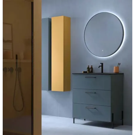 MUEBLE BAÑO FONDO REDUCIDO SUSPENDIDO 100 CARMEN 3 CAJONES AVILA DOS