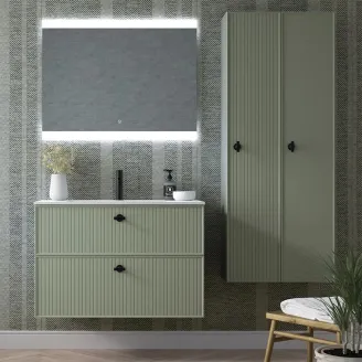 MUEBLE BAÑO 70 BLANCA 2 CAJONES AVILA DOS