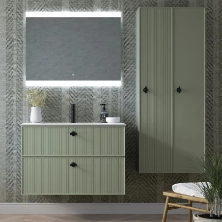 MUEBLE BAÑO 70 BLANCA 2 CAJONES AVILA DOS