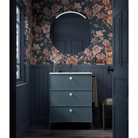MUEBLE BAÑO 70 BLANCA 3 CAJONES AVILA DOS
