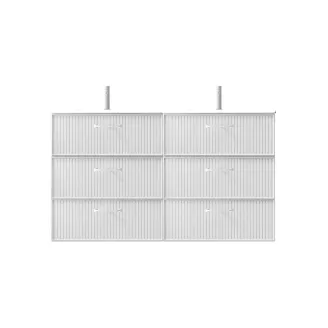 MUEBLE BAÑO 120 BLANCA 6 CAJONES AVILA DOS