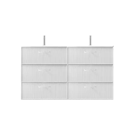MUEBLE BAÑO 120 BLANCA 6 CAJONES AVILA DOS