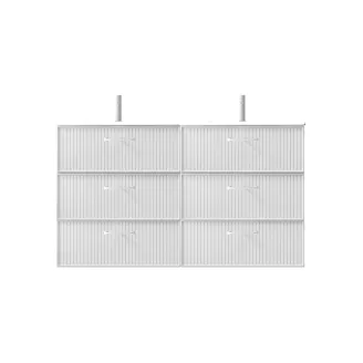 MUEBLE BAÑO 140 BLANCA 6 CAJONES AVILA DOS