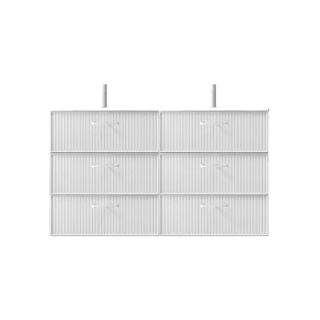 MUEBLE BAÑO 140 BLANCA 6 CAJONES AVILA DOS