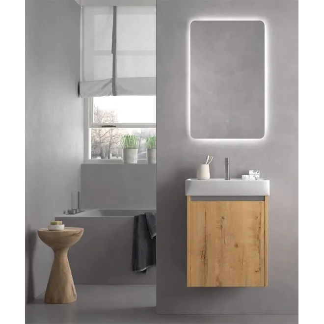 MUEBLE BAÑO SUSPENDIDO SLIM RECTO 1 PUERTA AVILA DOS