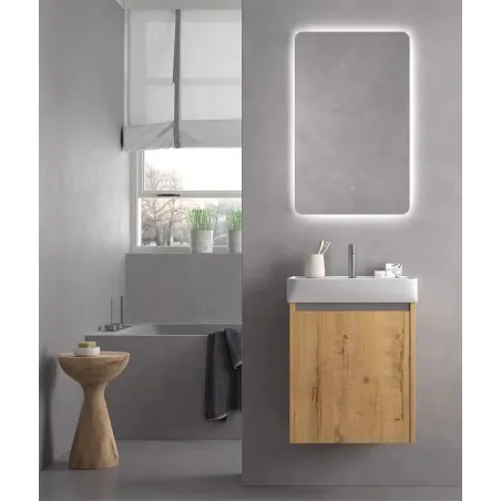 MUEBLE BAÑO SUSPENDIDO SLIM RECTO 1 PUERTA AVILA DOS