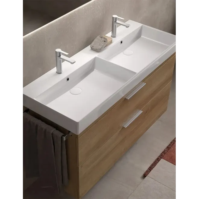 MUEBLE BAÑO 120 ELENA LAVABO ONE 2 CAJONES AVILA DOS