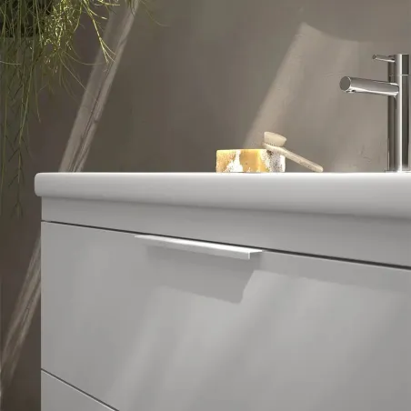 DETALLE MUEBLE BAÑO 60 ELENA LAVABO TWO 2 CAJONES AVILA DOS