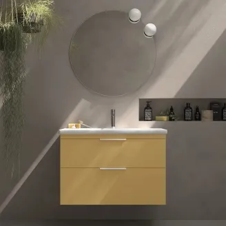 MUEBLE BAÑO 90 ELENA LAVABO TWO 2 CAJONES AVILA DOS