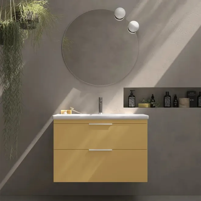 MUEBLE BAÑO 90 ELENA LAVABO TWO 2 CAJONES AVILA DOS