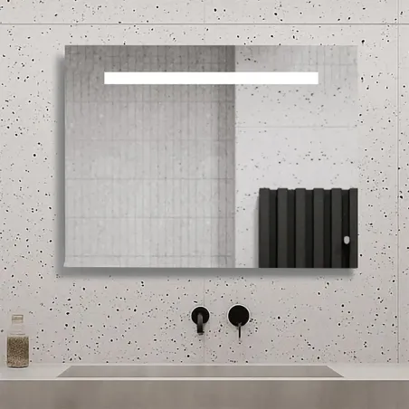 Espejo de baño con luz LED Backlit Baalneo | TiendaInicia