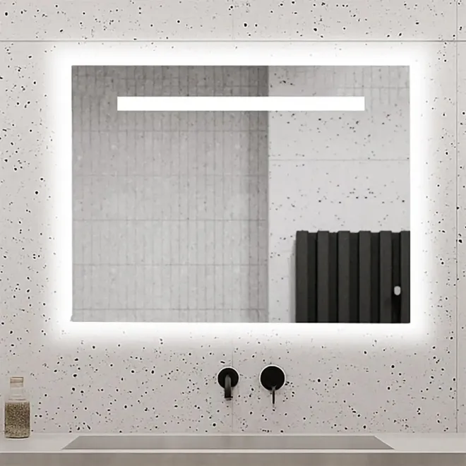 Espejo de baño con luz LED Backlit Baalneo | TiendaInicia