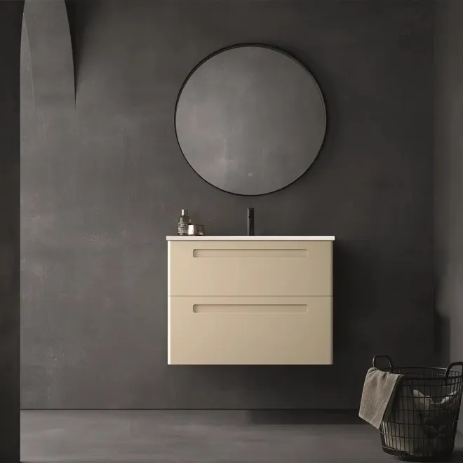 MUEBLE BAÑO SUSPENDIDO 60 PARIS 2 CAJONES AVILA DOS